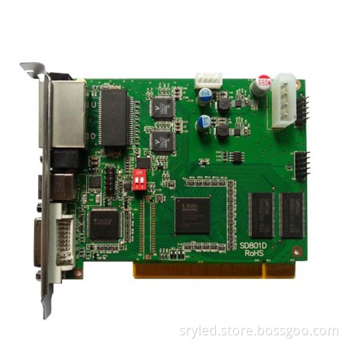 full color led display use ts802 sending card from Linsn